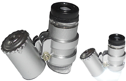 microscopio con luce led